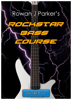 Rockstar Graded Bass Guitar Grade Four