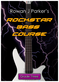 Rockstar Graded Bass Guitar Grade Three